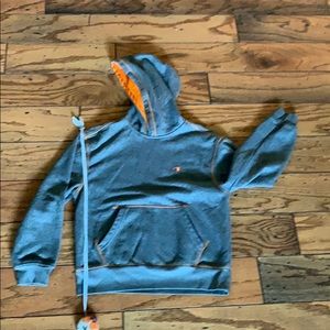 Champion grey hoodie